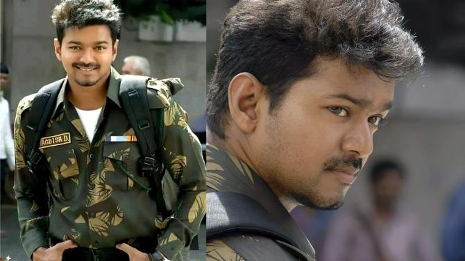 Vijay portrays Captain Jagadish